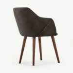 Velvet Padded Accent Chair - Image 6