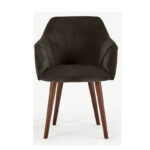 Velvet Padded Accent Chair - Image 2