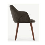 Velvet Padded Accent Chair - Image 8