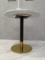 Round Marble Kitchen Table - Image 5