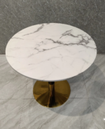 Round Marble Kitchen Table - Image 6