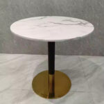 Round Marble Kitchen Table - Image 7