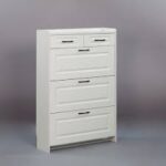 White Flip Off Shoe Rack - Image 7