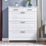 White Flip Off Shoe Rack - Image 5