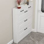 White Flip Off Shoe Rack - Image 6