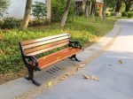 Metal Frame Outdoor Relaxing Bench - Image 7