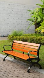 Metal Frame Outdoor Relaxing Bench - Image 10