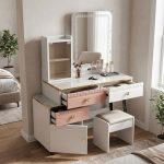 Vanity Set, vanity table, dressing table set, makeup vanity set, bedroom vanity set, modern vanity set, luxury vanity set, affordable vanity set, elegant vanity set, stylish vanity set, contemporary vanity set, minimalist vanity set, LED vanity set, LED dressing table, vanity table with mirror, vanity set with mirror, vanity set with stool, vanity table with stool, vanity set with drawers, vanity table with storage, vanity set with lights, vanity set with LED mirror, vanity mirror with lights, illuminated vanity mirror, Hollywood vanity set, Hollywood makeup vanity, Hollywood dressing table, makeup dressing table, bedroom dressing table, modern dressing table, luxury dressing table, dressing table with mirror and stool, dressing table with drawers, dressing table with storage shelves, dressing table with LED lights, dressing table with Hollywood mirror, dressing table with cabinet, dressing table with compartments, dressing table with jewelry storage, dressing table with makeup organizer, dressing table with sliding drawers, dressing table with multiple drawers, dressing table with large mirror, dressing table with round mirror, dressing table with rectangular mirror, dressing table with square mirror, dressing table with oval mirror, dressing table with touch lights, dressing table with adjustable lighting, dressing table with power socket, dressing table with USB port, dressing table with glass top, dressing table with glossy finish, dressing table with metallic legs, dressing table with gold frame, dressing table with silver frame, dressing table with wooden frame, dressing table with upholstered stool, compact vanity set, small vanity set, large vanity set, wide vanity table, narrow vanity table, tall vanity set, space saving vanity set, multifunctional vanity set, multipurpose dressing table, freestanding vanity set, corner vanity table, wall mounted vanity table, floating vanity table, modern makeup station, personal beauty station, home makeup station, bedroom makeup station, beauty dressing table, cosmetic vanity table, makeup organizer table, beauty storage table, personal grooming table, skincare vanity table, perfume display vanity, jewelry dressing table, makeup storage vanity, beauty products storage table, makeup artist vanity table, professional makeup vanity, salon makeup station, salon vanity table, beauty salon dressing table, makeup studio vanity, influencer makeup station, content creator vanity desk, bedroom beauty furniture, home beauty furniture, ladies dressing table, women's vanity set, girls vanity table, teen vanity set, kids vanity table, adult vanity table, master bedroom vanity, guest bedroom vanity, apartment vanity set, studio apartment dressing table, modern bedroom vanity, luxury bedroom vanity, contemporary bedroom dressing table, minimalist bedroom vanity, classic dressing table, traditional vanity set, Scandinavian vanity table, glam vanity set, glamorous dressing table, chic vanity table, designer vanity set, premium vanity table, high quality vanity set, durable vanity table, practical vanity set, functional dressing table, elegant bedroom furniture, stylish bedroom furniture, white vanity set, black vanity set, grey vanity set, gray vanity set, brown vanity set, cream vanity set, beige vanity set, pink vanity set, gold vanity set, silver vanity set, walnut vanity set, oak vanity set, natural wood vanity set, white glossy vanity set, black glossy vanity set, matte white vanity table, matte black vanity table, white wooden vanity set, black wooden vanity set, brown wooden dressing table, cream dressing table, beige dressing table, pink dressing table, gold frame vanity set, silver frame vanity set, white and gold vanity set, black and gold vanity set, grey and gold vanity set, marble top vanity set, glass top vanity set, wooden top vanity set, mirrored vanity set, mirrored dressing table, mirrored bedroom vanity, reflective vanity table, modern white dressing table, modern black dressing table, modern grey dressing table, luxury white vanity, luxury black vanity, luxury gold vanity set, elegant white vanity table, minimalist white vanity, compact white dressing table, LED white vanity set, LED black vanity set, LED gold vanity set, large mirror vanity set, illuminated makeup table, makeup table with storage, makeup table with stool, makeup table with drawers, makeup table with lights, makeup table with mirror, makeup table with cabinet, makeup table with shelves, makeup table with organizer, makeup table with jewelry drawers, makeup table with LED mirror, makeup table with Hollywood